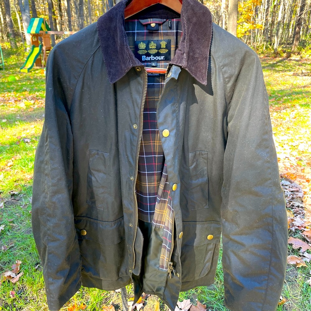 Barbour Ashby Mens Jacket XL Mint Condition